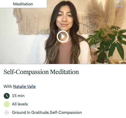 self-compassion meditation